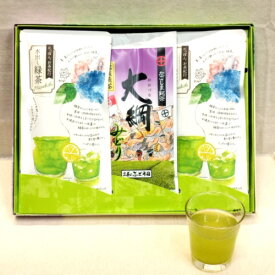 送料込 お茶 ギフト プレゼント 詰合せ 水出し緑茶 ティーバッグ 大綱みどり紫 3本箱入ギフト 水出し茶 鹿児島茶 緑茶 茶葉 冷茶 御礼 内祝 御祝 贈り物 お歳暮 お中元 土産 法事 返礼品 快気祝 宅配便発送 送料無料 母の日 父の日 御挨拶 御中元 初盆 敬老の日 祝敬老