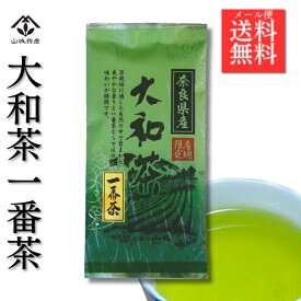 【ポイント20倍！】送料無料 お試し 大和茶一番茶 大和茶 奈良県産 煎茶 山城物産 日本茶 奈良県 奈良
