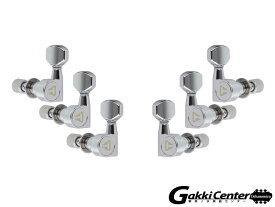 Traveler Guitar Lock Tuners, Chrome