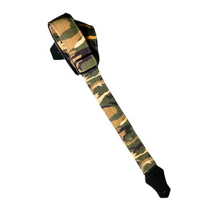 Get'm Get'm ( �Q�b�g�� �Q�b�g�� ) Camo 2 Guitar Strap, Camo Green
