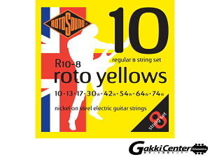 ROTOSOUND R10-8 Regular 8 Stringss Set (.010-.074)