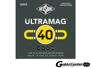 ROTOSOUND Ultramag UM40 Long Scale Medium (.040-.100)