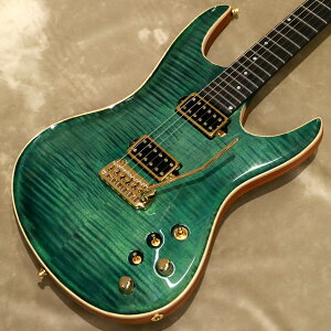 Valenti Guitars Nebula Carved, Cobalt Green [S/N: #15]