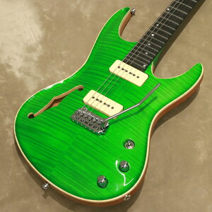 Valenti Guitars ( @eB[M^[ )Nebula Carved Semihollow, Green [S/N: #07] [X݌ɕi]