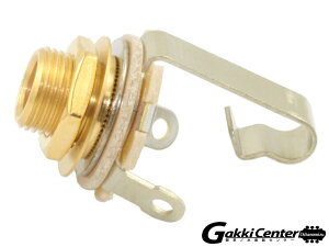 Allparts Switchcraft #11 Gold 1/4" Jack/3002
