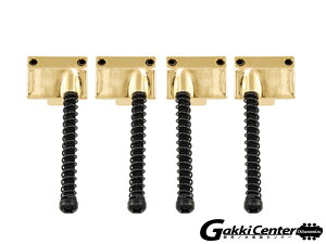 Allparts Set of 4 Saddles for Omega and Badass Bass Bridge Gold /6053