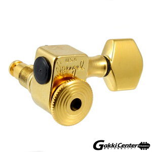 Allparts Sperzel 6-in-line Gold Locking Tuners/7018