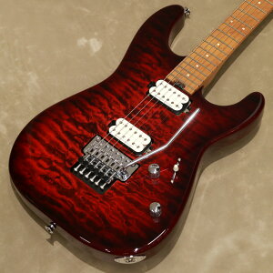 Charvel ( V[x )Pro-Mod Plus San Dimas Style 1 HH FR CM, Sangria Burst [S/N: MC25002261]