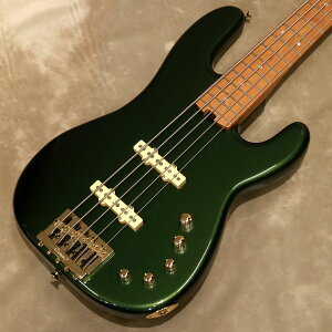 Charvel ( �V���[�x�� )Pro-Mod San Dimas Bass JJ V, Lambo Green Metallic [S/N: MC253171 ]
