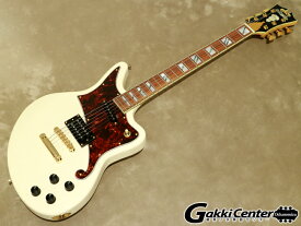 D’Angelico Deluxe Series Deluxe Bedford, Vintage White【シリアルNo:W1900331/3.5kg】【店頭在庫品】