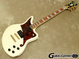 DfAngelico Deluxe Series Deluxe Bedford, Vintage WhiteyWEBSHOP݌ɕiz