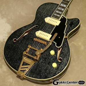 D�fAngelico Excel Series Excel 59 Shield Tremolo, Black Dog