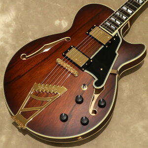 DfAngelico Deluxe Series Deluxe SS , Satin Brown Burst