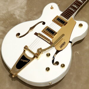 Gretsch G5422TG Electromatic Hollow Body Double-Cut with Bigsby, Snowcrest WhiteyVANo: CYGC25050432z