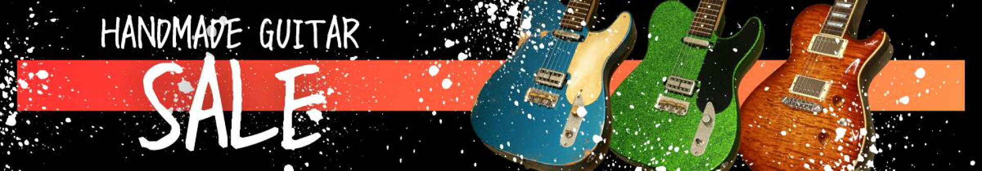 ハンドメイドギター セール