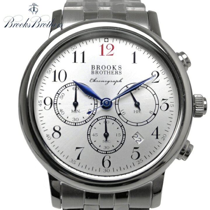 楽天市場】ブルックスブラザーズ 腕時計 BROOKS BROTHERS クロノグラフ 