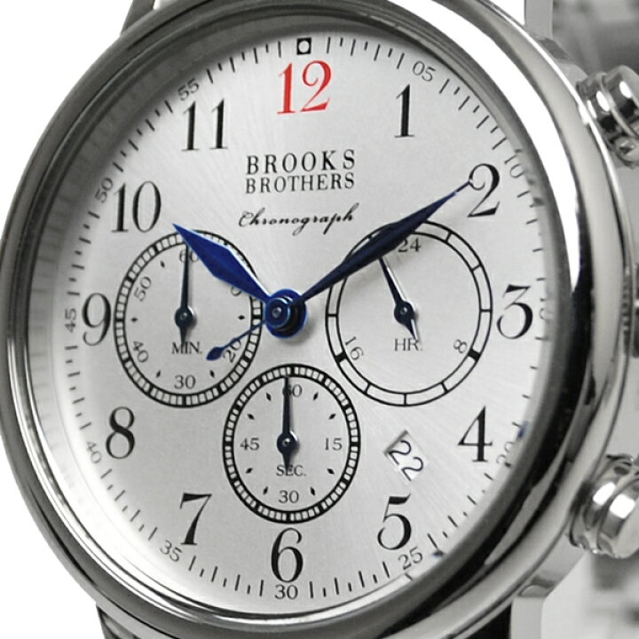 楽天市場】ブルックスブラザーズ 腕時計 BROOKS BROTHERS クロノグラフ 