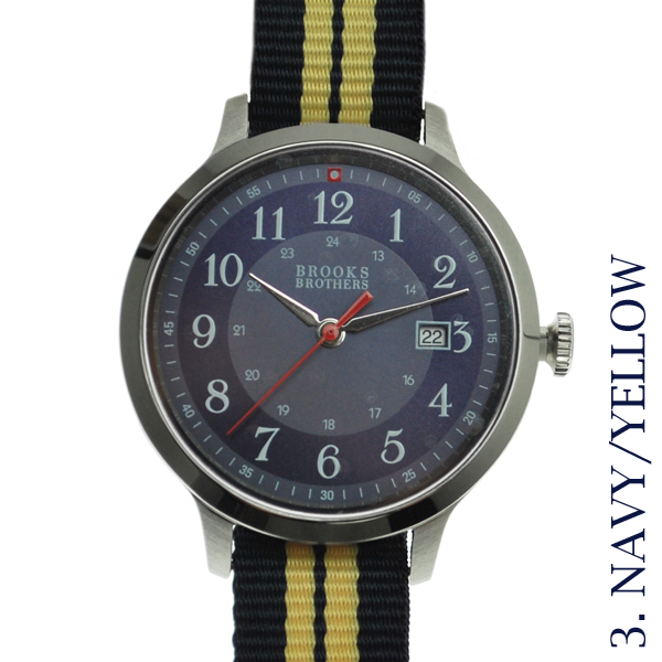 ブルックスブラザーズ 腕時計 BROOKS BROTHERS 全4色 リボンベルトウォッチ ナイロンベルト 取り替え可能 【アメトラ】 |  calimart（カリマート）