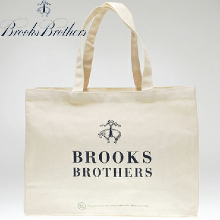 楽天市場】ブルックスブラザーズ トートバッグ BROOKS BROTHERS エコ  