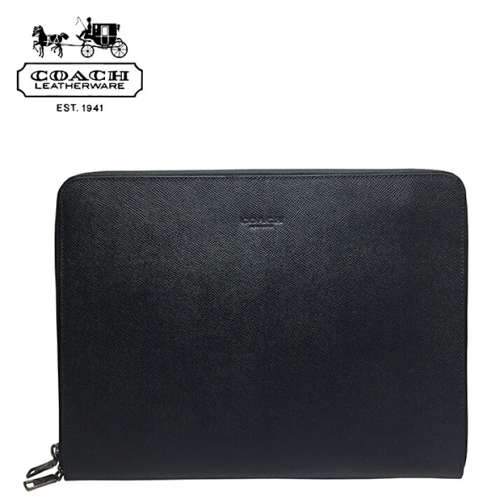 楽天市場】コーチ メンズ クラッチバッグ COACH MENS 本革 レザー iPad 