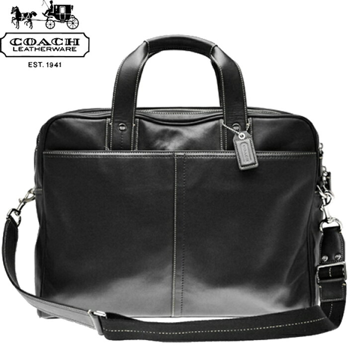 楽天市場】コーチ メンズ バッグ COACH MENS レザー ブリーフケース 本 