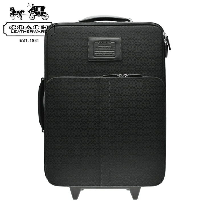 楽天市場】COACH コーチ スーツケース ミニシグネチャー キャリー  