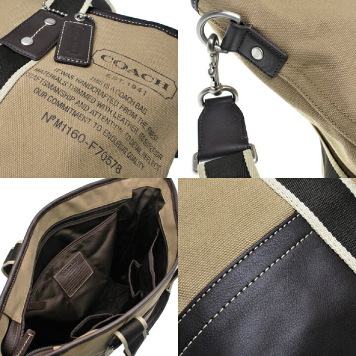 楽天市場】コーチ メンズ トートバッグ COACH MENS バッグ キャンバス 