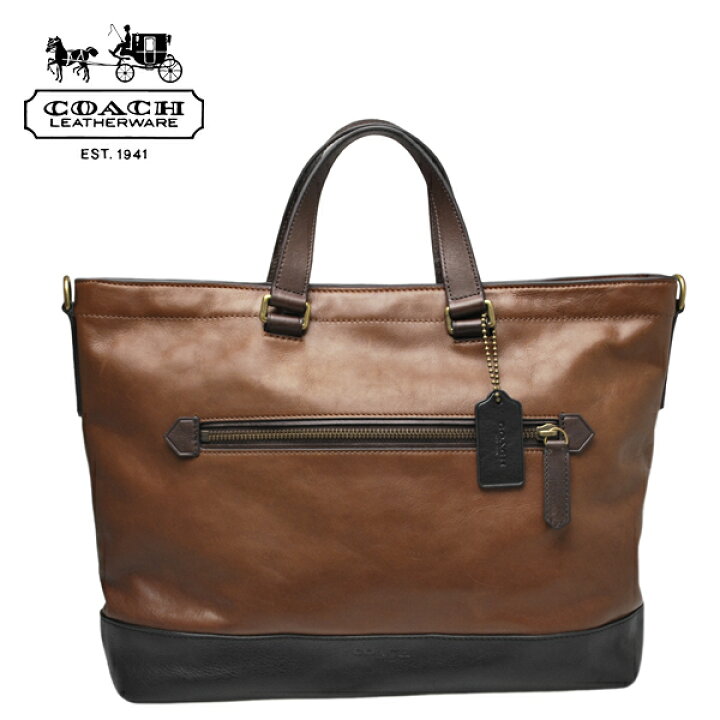 楽天市場】コーチ メンズ ブリーフケース COACH MENS 71453 本革 