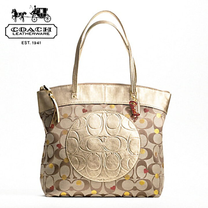 楽天市場】コーチ COACH バッグ トートバッグ 金 ゴールド【F18870 B4  