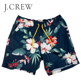 J.CREW ジェイクルー 水着 海パン メンズ 紳士用 スイムウェア ショーツ サーフ ハーフパンツ ハイビスカス