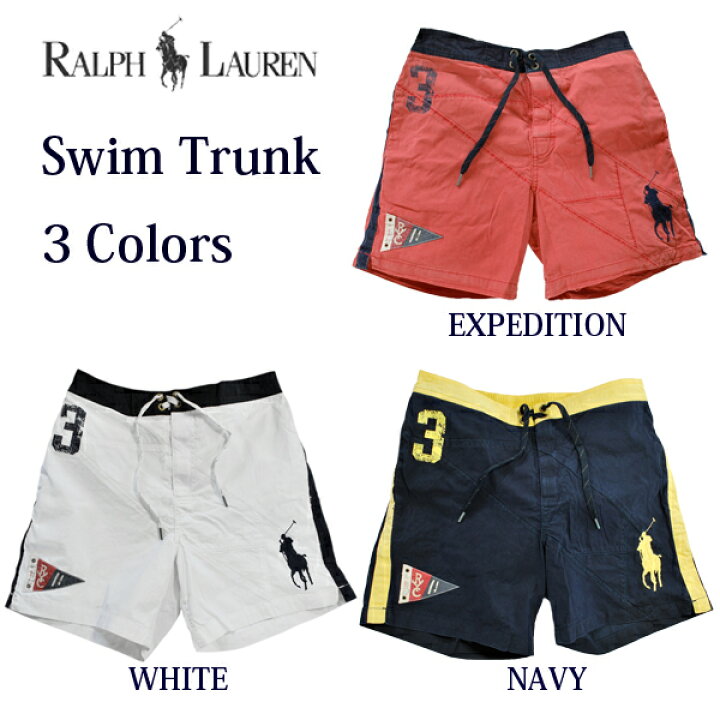 楽天市場】ラルフローレン 水着 海パン RALPH LAUREN ポロ POLO メンズ 