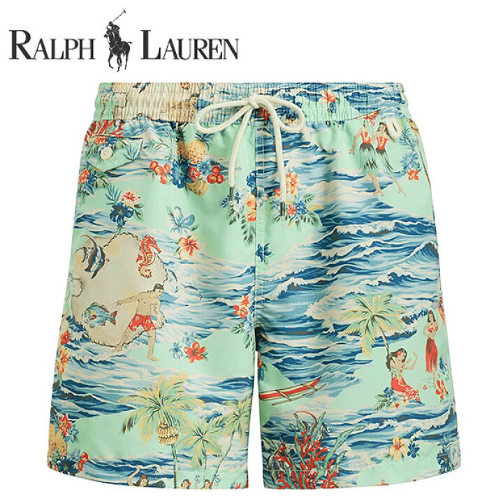 楽天市場】ラルフローレン 水着 海パン POLO RALPH LAUREN ポロ メンズ 