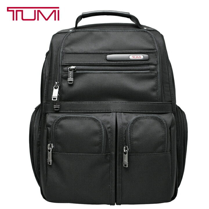 楽天市場】TUMI バックパック トゥミ リュックサック PC収納 バッグ 黒 
