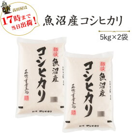 令和7年産　 魚沼産コシヒカリ 5kg×2袋 お米 送料無料 10kg(一部地域を除く)