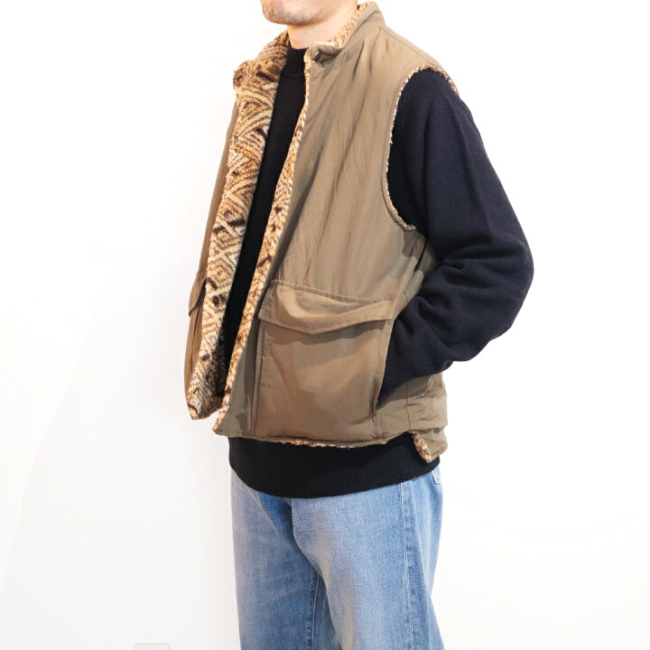 楽天市場】orSlow(オアスロウ)60/40 Cloth Reversible Vest 