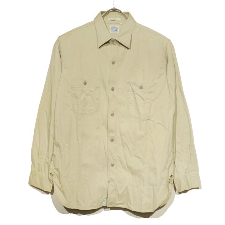 楽天市場】orSlow(オアスロウ) COTTON TWILL VINTAYGE FIT WORK SHIRT 
