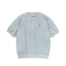 SCYE BASICS(サイ ベーシックス)メンズ Cotton Pique Henley Neck Shirt【5125-21716】