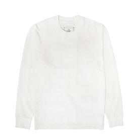 REIGNING CHAMP(レイニング チャンプ)MIDWEIGHT JERSEY LONG SLEEVE ミッドウェイト ジャージー ロングスリーブ Tシャツ "WHITE"【RC-2222】
