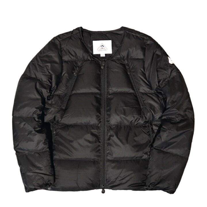 楽天市場】PYRENEX(ピレネックス)メンズ ノーカラー ショートダウン  