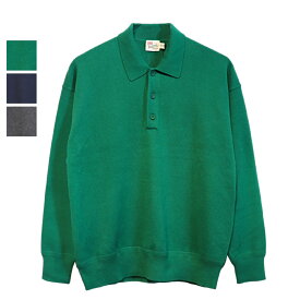 Traditional Weatherwear(トラディショナルウェザーウェア)UNISEX KNIT POLO ユニセックス コットン カシミア ニットポロ【G222SMKCO0235CP】