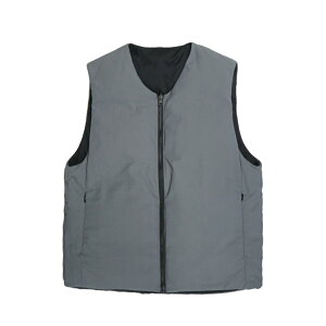 LAMOND(�������h)Light Shell Reversible Down Vest ���C�g�V�F�� ���o�[�V�u�� �x�X�g�yLM-O-108-LS�z