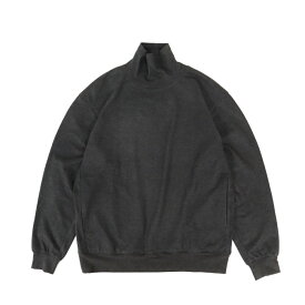 LAMOND(ラモンド) UNISEX/ユニセックス LOUNGE SUEDE HIGH NECK SWEAT ラウンジスウェード ハイネック スウェット【LM-C-211】