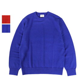 Yonetomi(ヨネトミ) AMERICAN WOOL & COTTON KNIT P/O アメリカン ウール＆コットン プルオーバー ニット【 95-254-014】サイズ