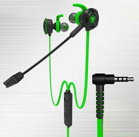 iPhone/Android対応 Type‐C/3.5mmインターフェース使用 対応ps5 イヤホンゲーミングイヤホン イヤホン マイク付き PS4 PS5 PS プレステ スイッチ有線 高音質 マイク付 ゲーム用 パソコン 重低音 VC スマホ ゲーミング 配信ps5 イヤホン マイク付き 有線シリカゲル耳かけ