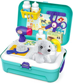 誕生日 ごっこ遊び なりきり 子供 ぬいぐるみ おもちゃ 犬 セット ままごと プレゼント 知育玩具 6歳 5 4 3 2 男の子 女の子
