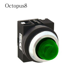 IDEC �A�C�f�b�N APS1QH2DNG �p�C���b�g���C�g �ی` ��25 TWS�V���[�Y LED�ƌ� �O���[�� �� AC/DC 100/120V M3.5�˂��[�q IP65 �ی�\�� �[�q�J�o�[�s�v 6�F�Ή�LED�� LSRD���̗p �z���H���팸 ���ۋK�i�F�� ��