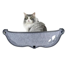 猫ハンモック 猫 窓ハンモック 冬用 ペット ベッド 小動物 ペット用品 猫用品 ウィンドウベッド 日向ぼっこ ネコ ケージ スリム おしゃれ 日向ぼっこ あったか