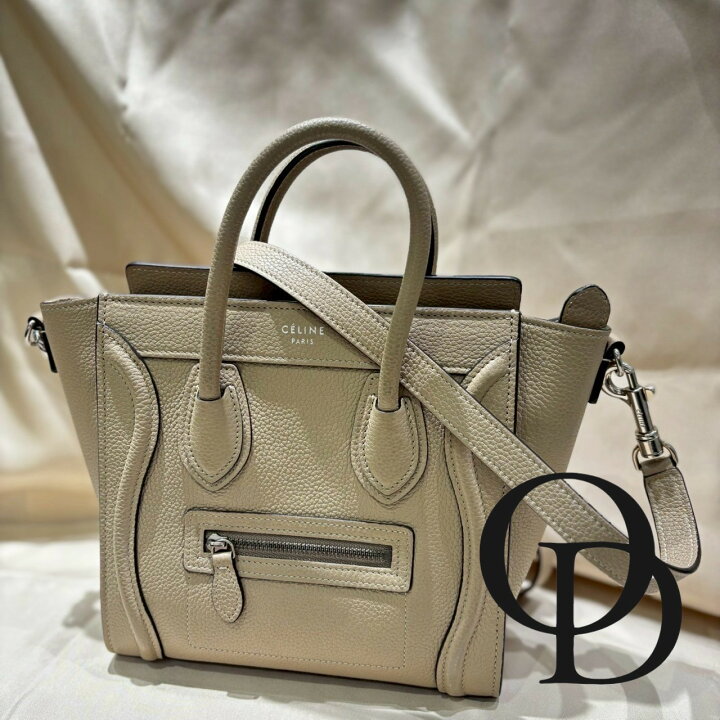 楽天市場】【中古】【美品】CELINE セリーヌ 189243DRU ラゲージナノ 