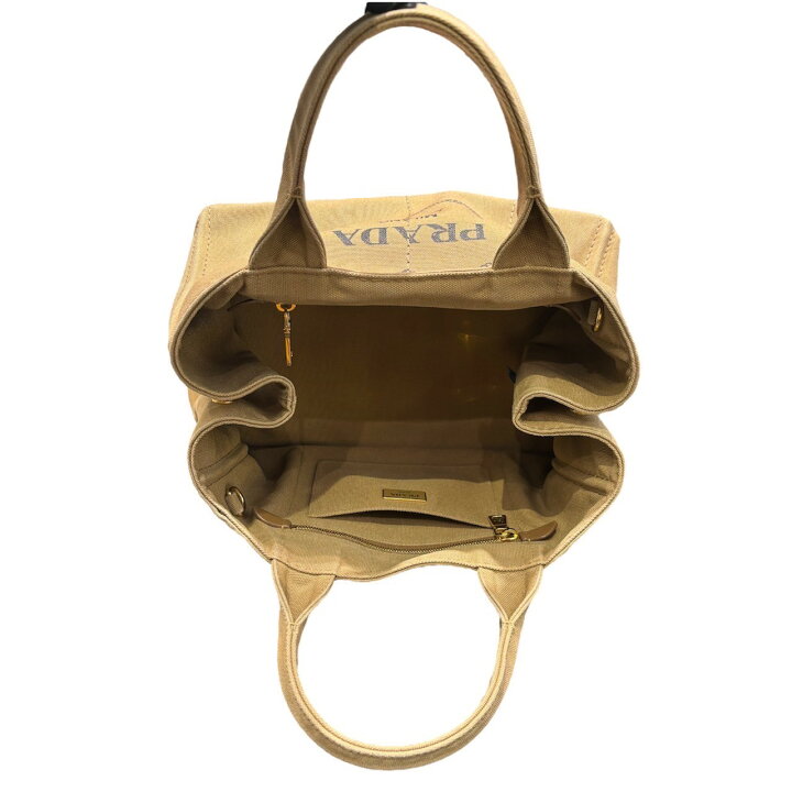 楽天市場】【中古】プラダ PRADA カナパ コルダ トートキャンバス 