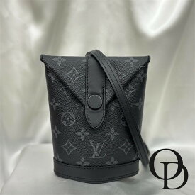 【中古】ルイヴィトン LOUIS VUITTON M11613 エンベロップポーチ エクリプス Envelope Pouch Monogram Eclipse ブラック Black